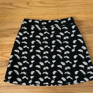 Christian Dior black embroidered skirt size FR 36 / US 4